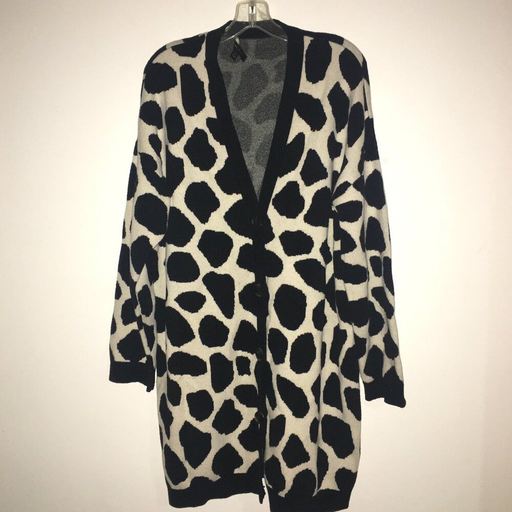 Ann Taylor Long Button Up Sweater Cardigan Duster Size XL NWOT